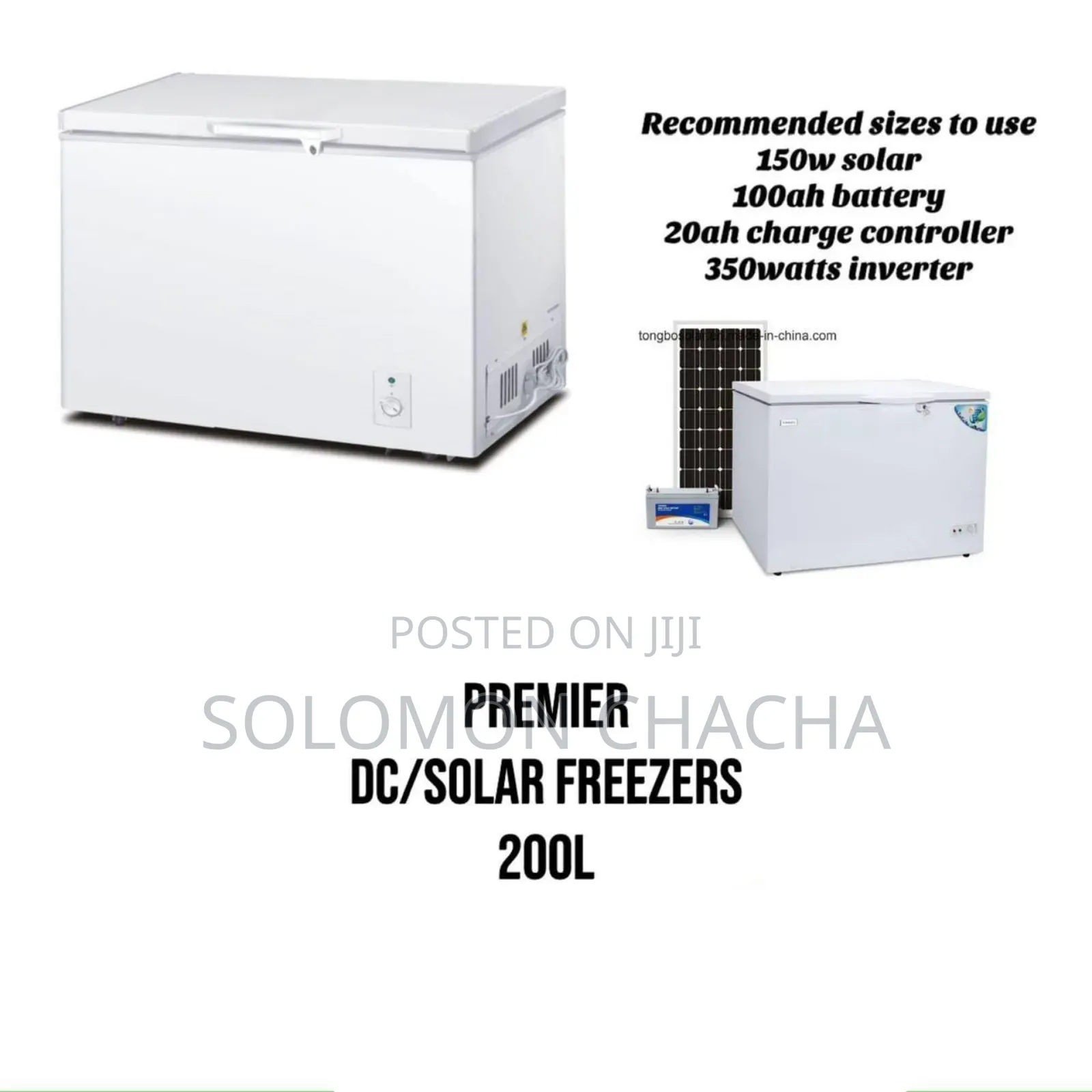 Premier 200L DC /Solar Freezer