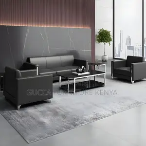 Sofas:5-Seater Modular Reception Office Sofa Loveseats