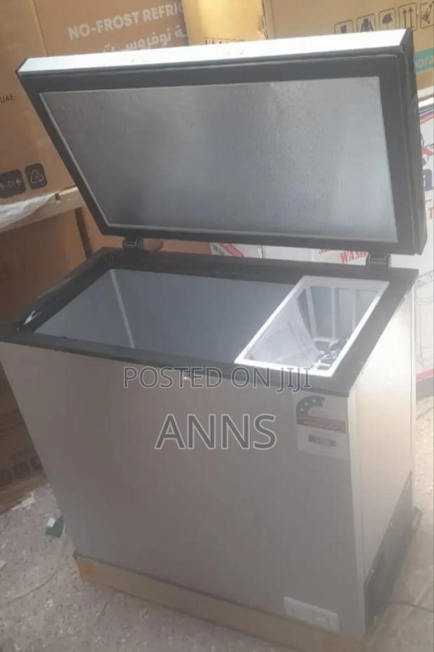 Volsmart Silver 150 Litres Chest Freezer - main view