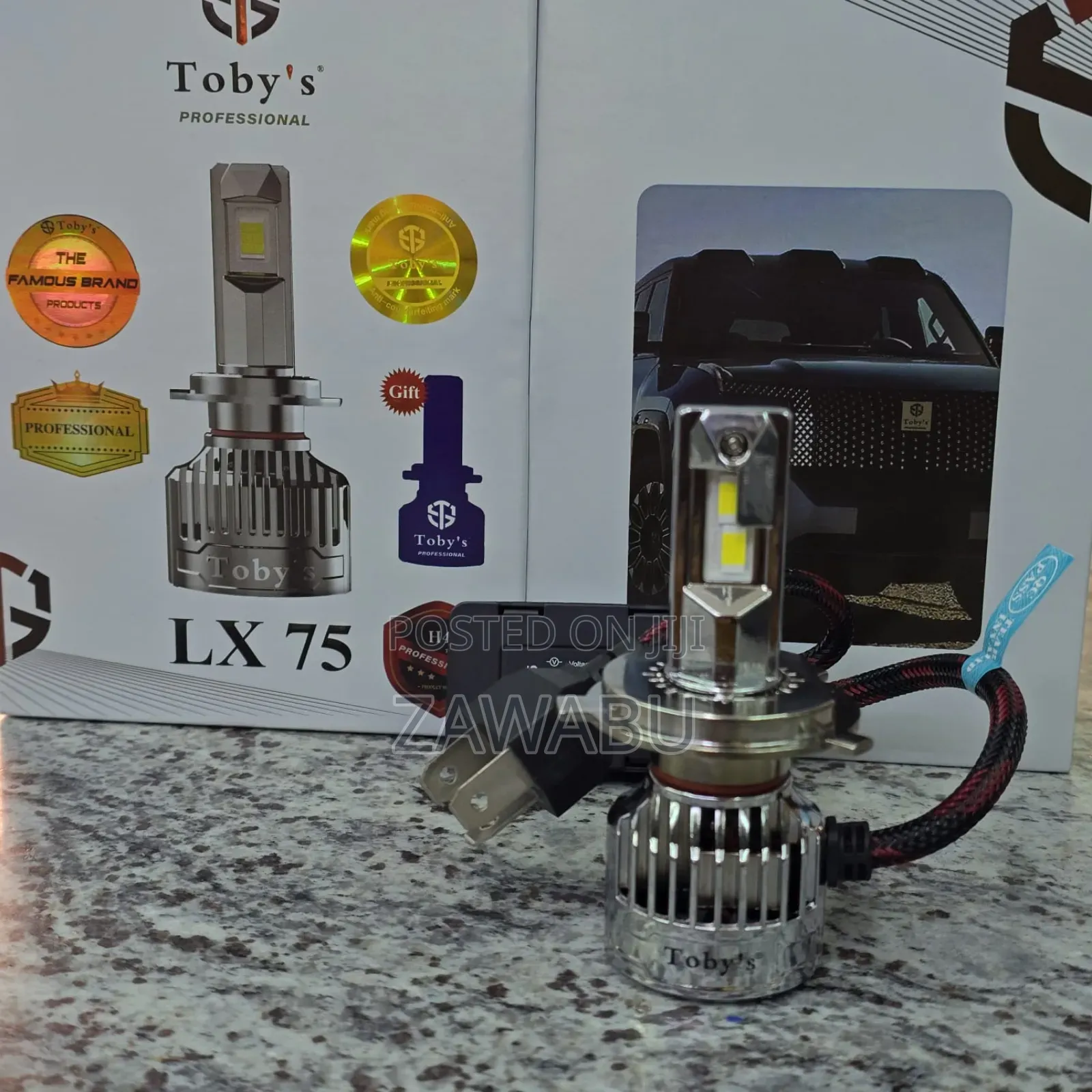 H4 LED Toby's Headlight Bulbs LX 75