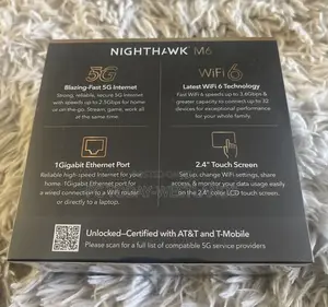 Netgear Nighthawk M6 5G Mobile Hotspot Dualband Wifi Router