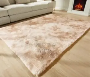Patched Fluffy Carpet - 5×8