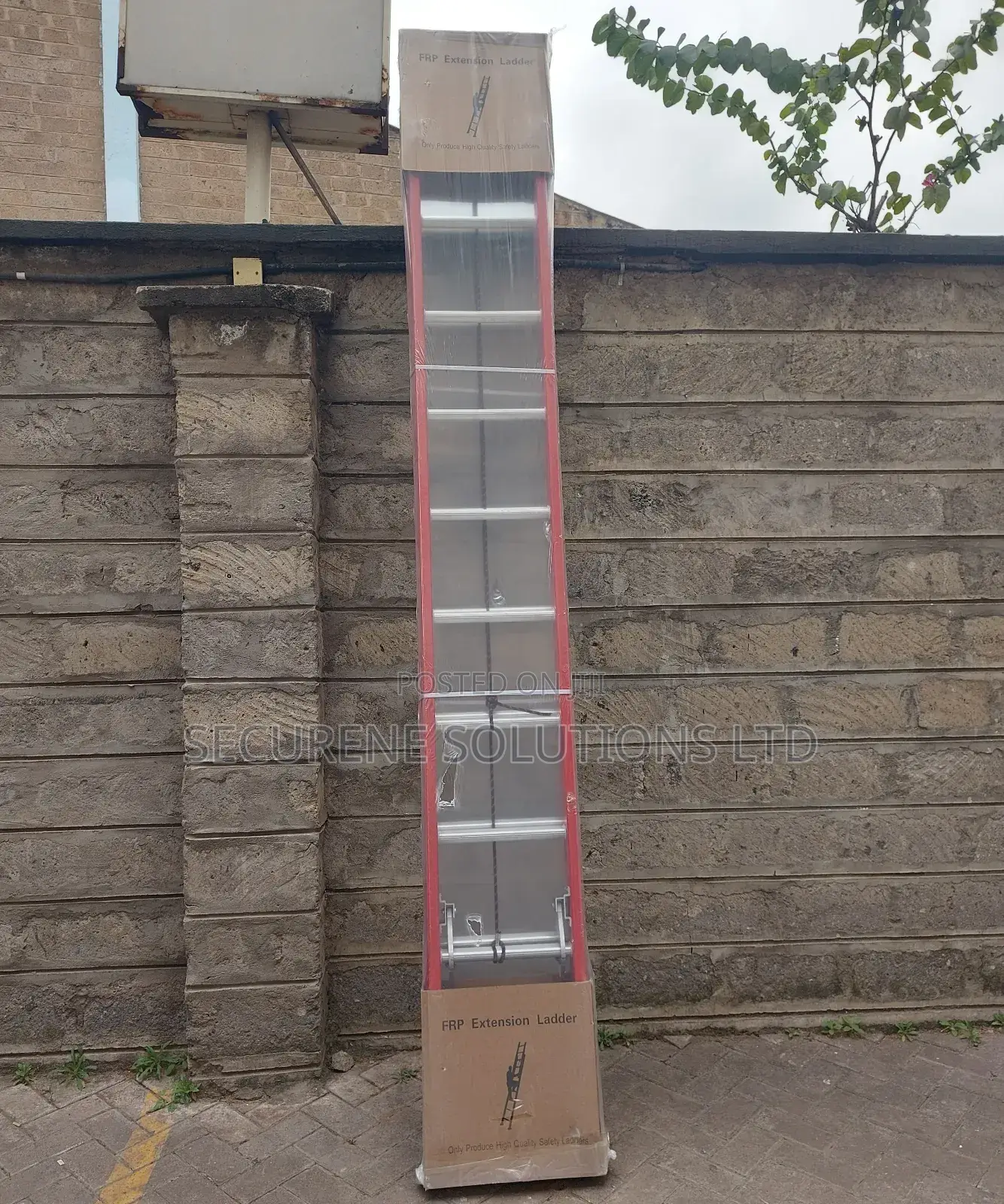 Fiberglass Extension Ladder 2x12