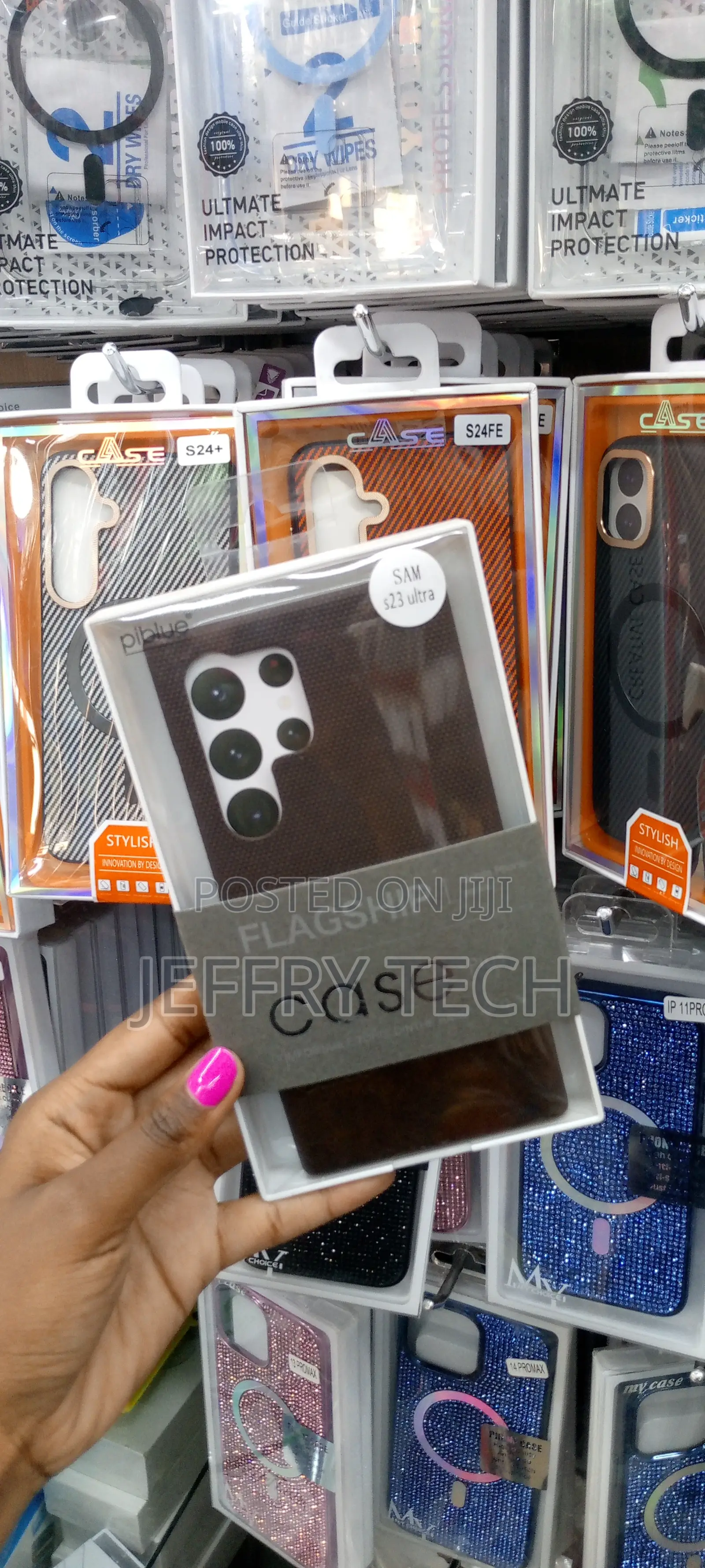 Genuine Carbon Fiber Case for Samsung Galaxy S23 Ultra