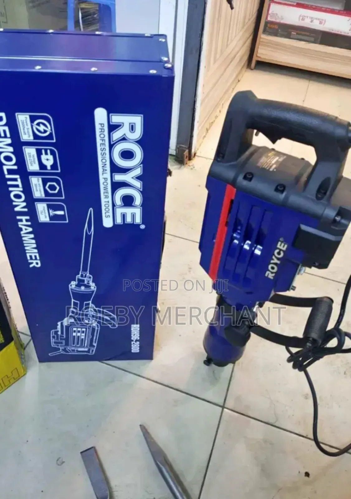 Royce Commercial Demolition Hammer