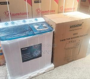 Vision 12kgs Wash/ Spin Laundry Machine - main view
