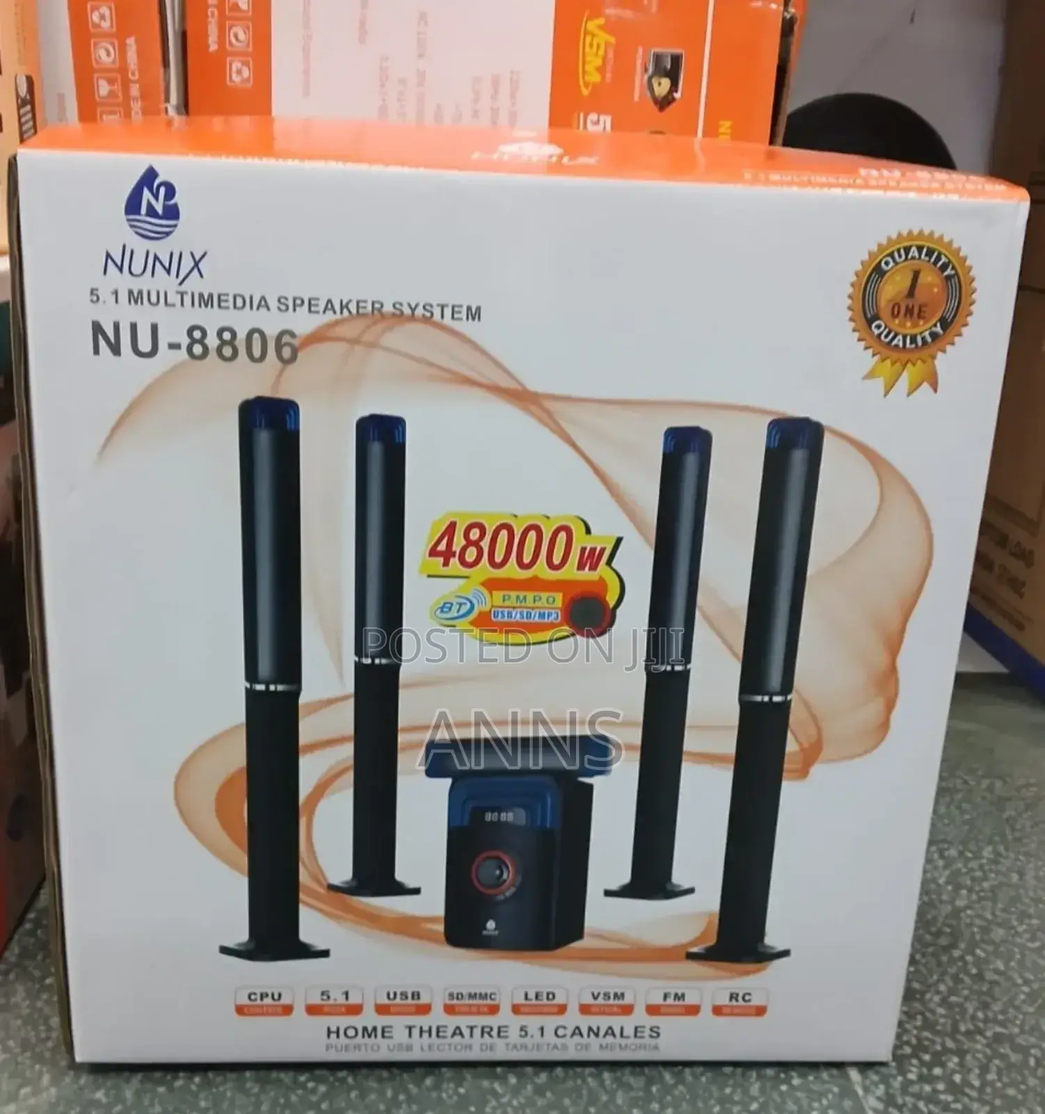 Nunix 5.1ch Best Home Theatre System