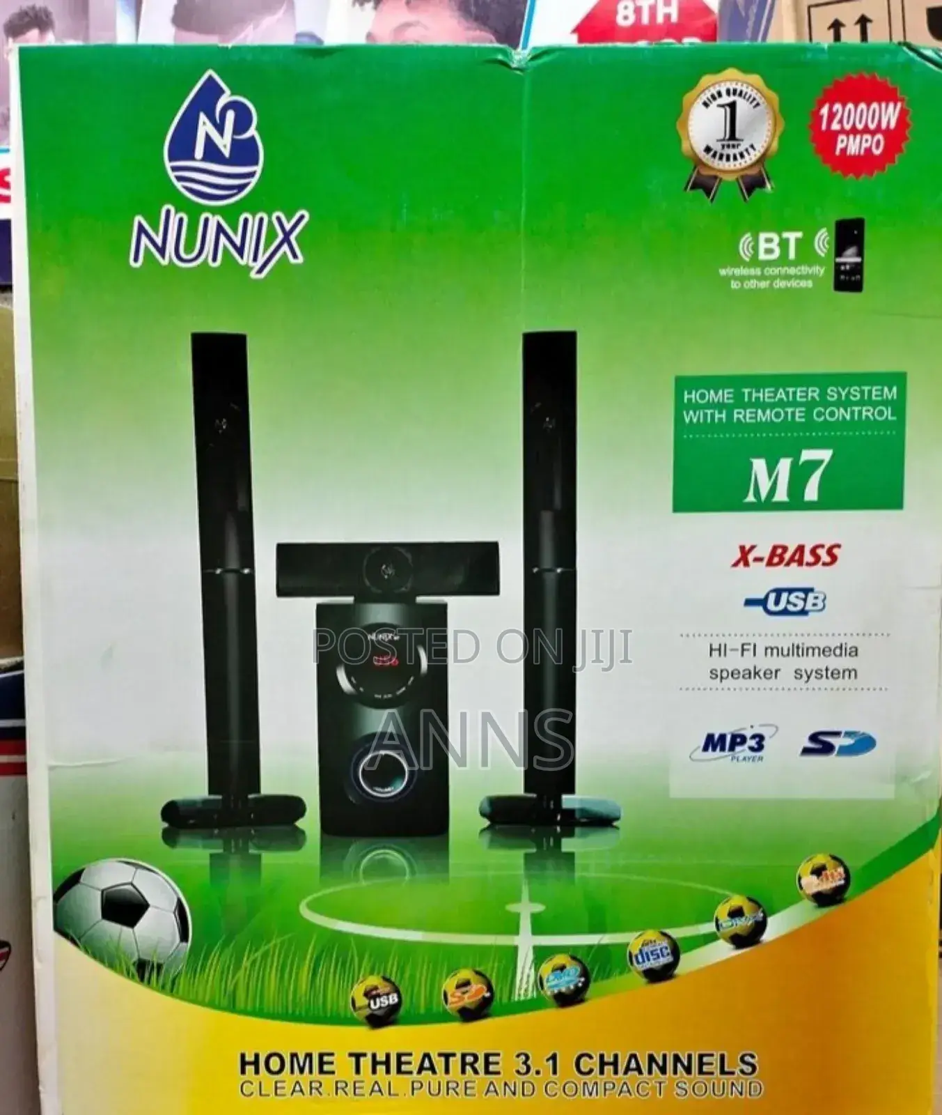 Nunix M7 3.1 Original Home Theatre System