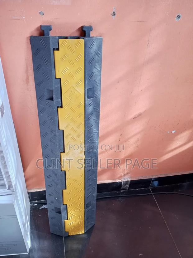2 Channel Rubber Cable Protector/Cable Shield. - main view
