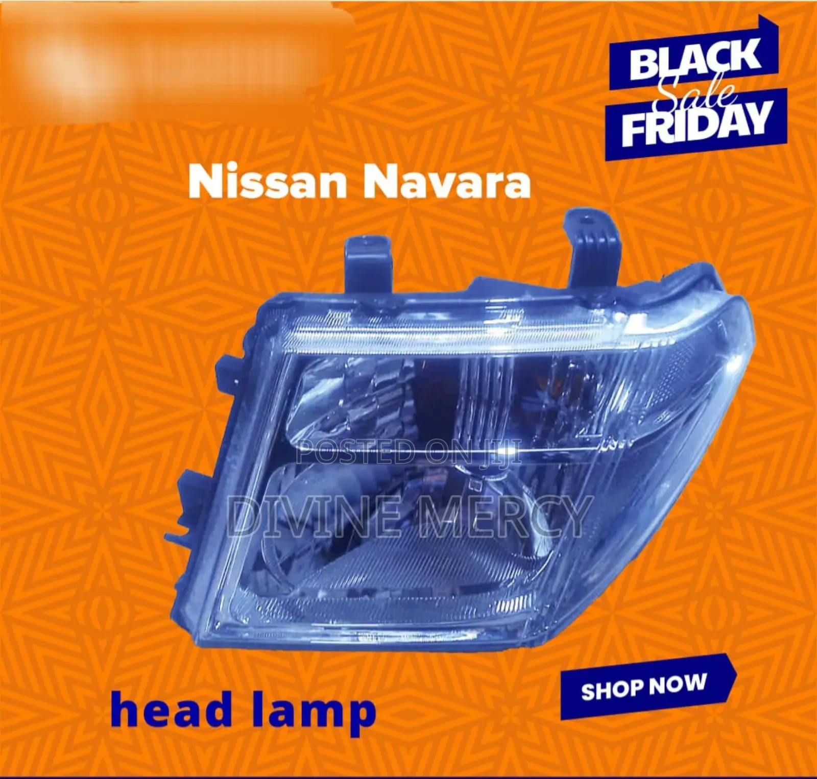 Nissan Navara Head Lamp