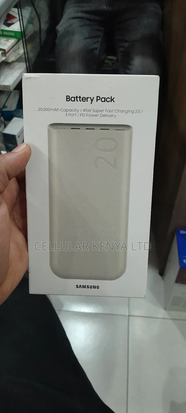 Samsung 20000mah Battery Pack 45w 3 Port