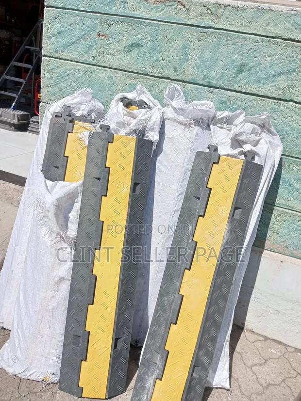 Two Channel Cable Rubber Protector/ Track Safe. - main view