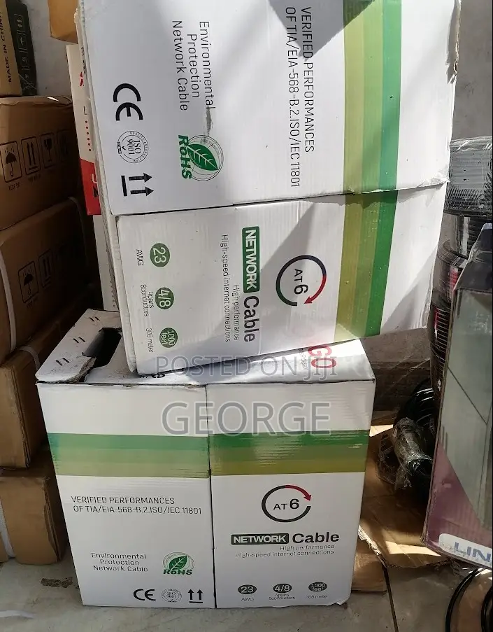  at Networking Cat6 Cable- UTP Indoor LAN Cable 305M
