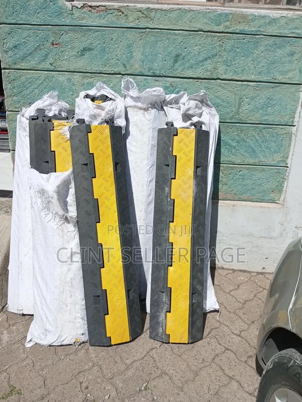 Two Channel Rubber Cable Protector/ Dura Channel. - main view