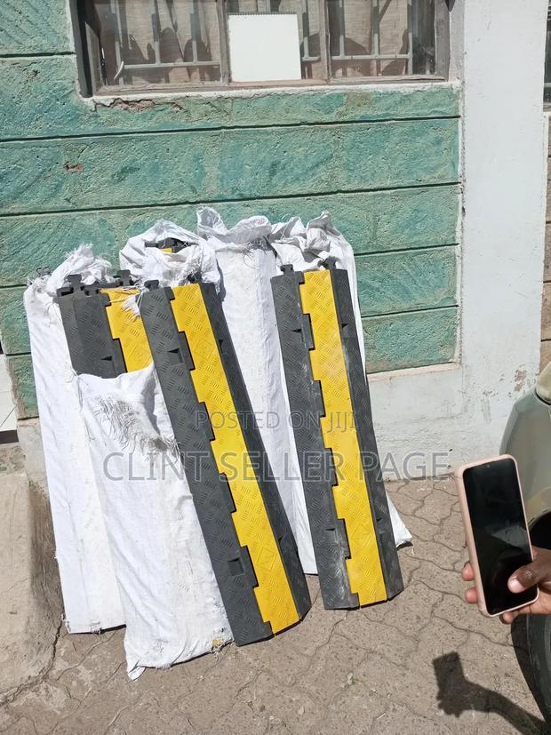 Two Channel Rubber Cable Protector/ Dura Channel. - thumbnail 2