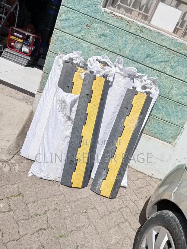 Two Channel Rubber Cable Protector/ Flexi Cover.