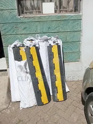 Two Channel Rubber Cable Protector/ Flexi Cover.