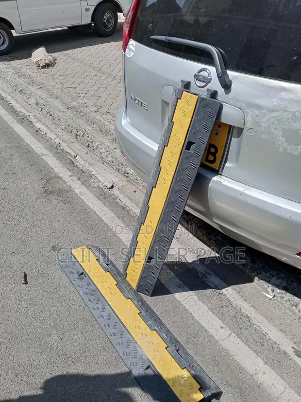 Two Channel Rubber Cable Protector/ Safe Track. - main view