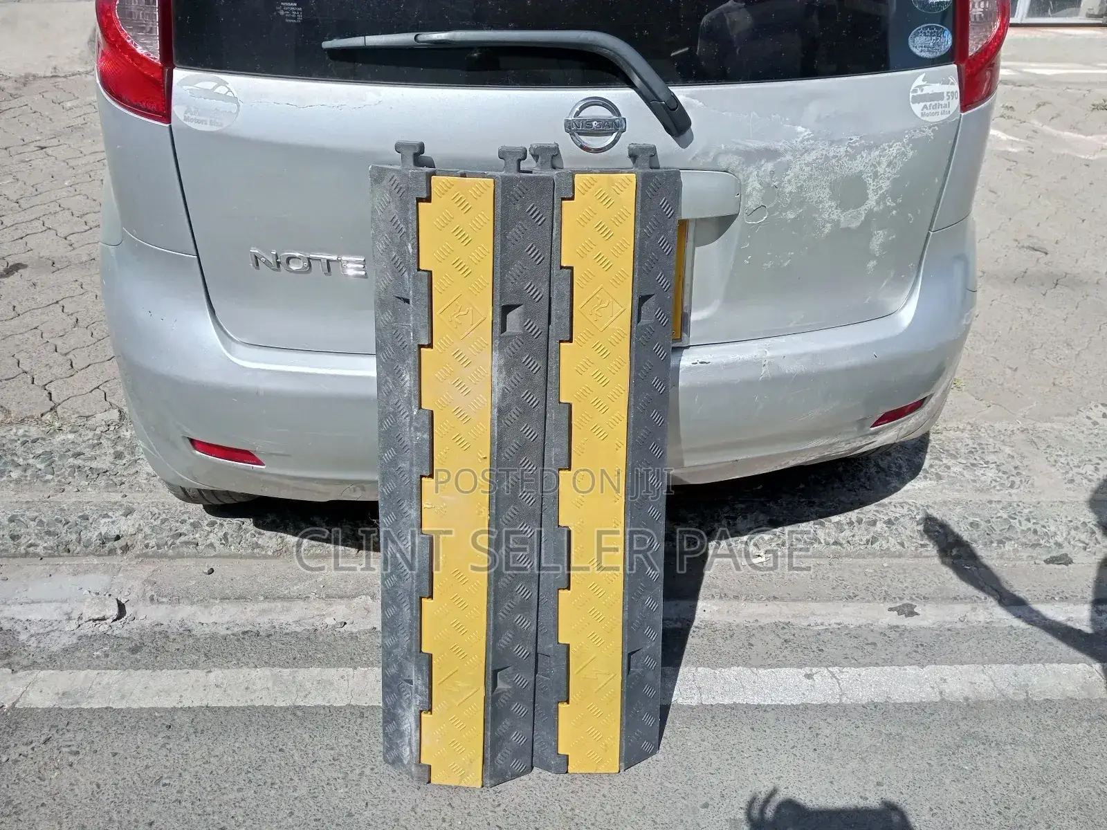 Two Channel Rubber Cable Protector/ Line Flex.