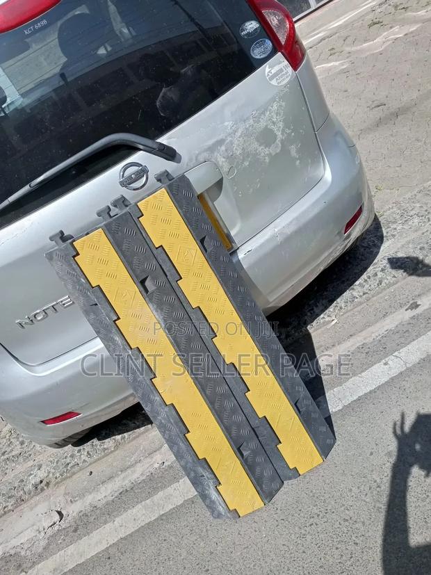 Two Channel Rubber Cable Protector/ Track Guard.