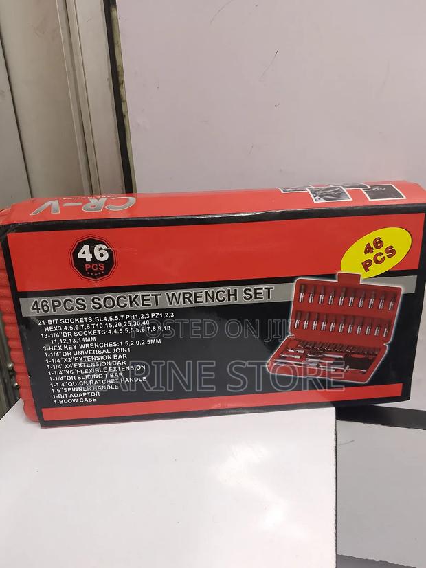 46 Pieces Socket Wrench Set - main view