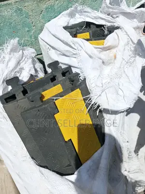 Two Channel Rubber Cable Protector/ Secure Ramp.