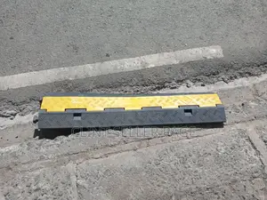 Two Channel Rubber Cable Protector/ Channel Guard.