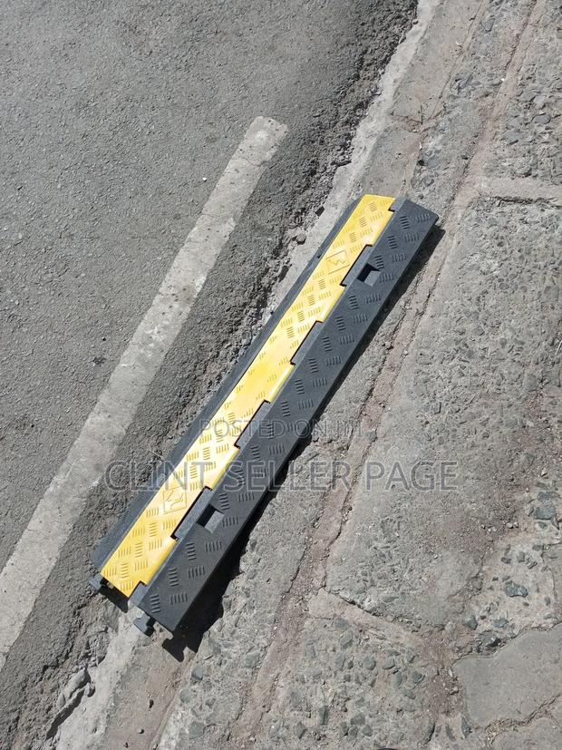 Two Channel Rubber Cable Protector/ Flexi Track.