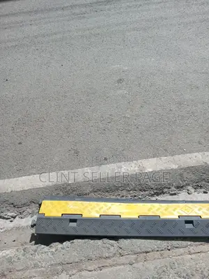Two Channel Rubber Cable Protector/ Line Armor.