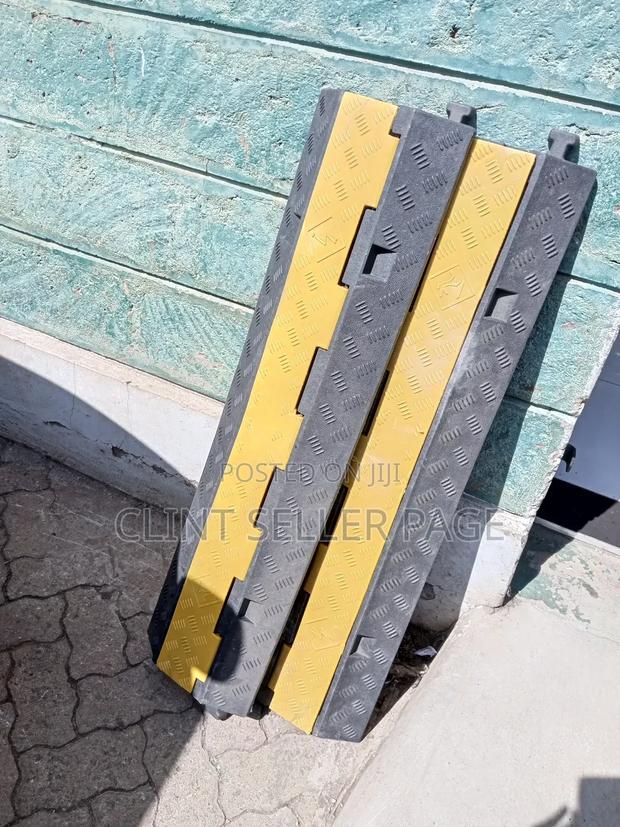 Two Channel Rubber Cable Protector/ Safe Cover. - thumbnail 2