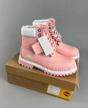 Pink Ladies Timberland Boots