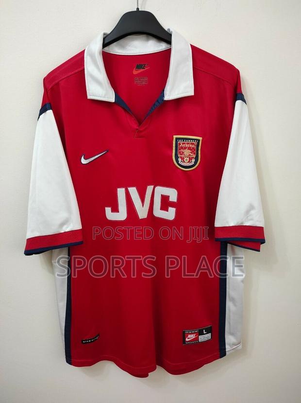 Nike Arsenal JVC Retro Jersey 1998/99 Home Kit