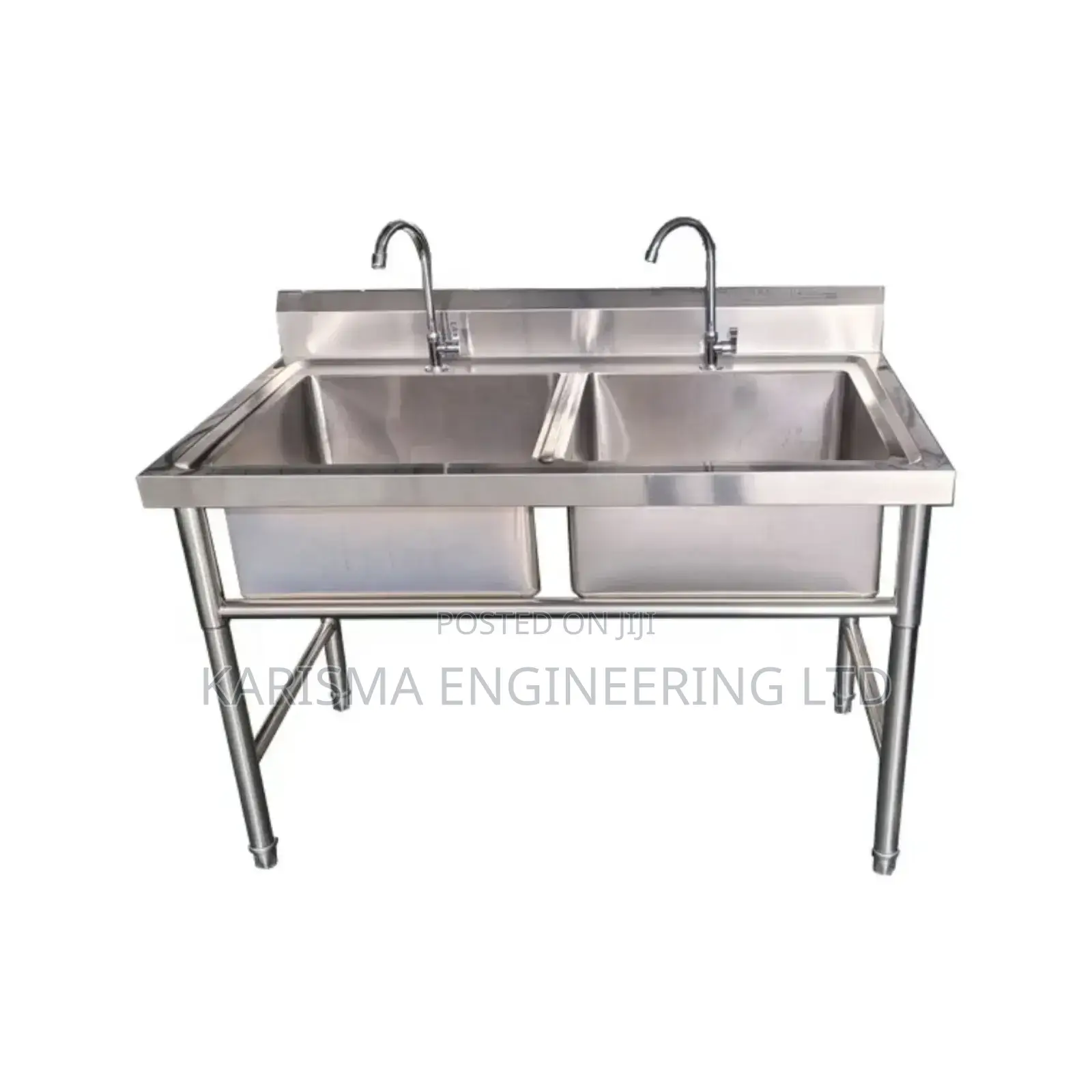 Commercial Double Bowl Sink