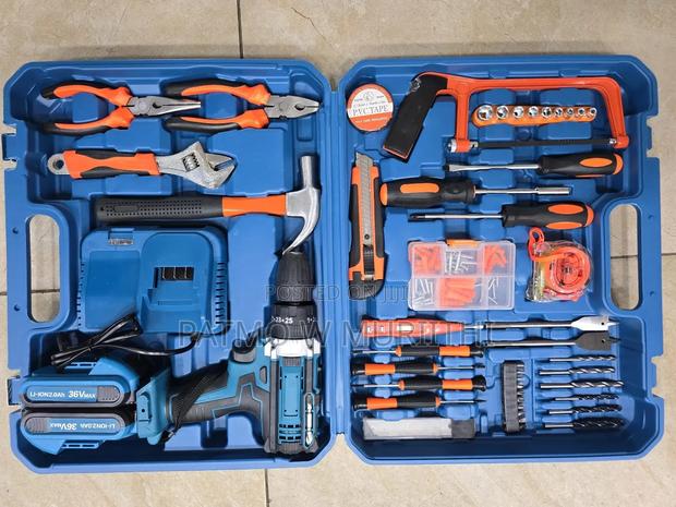 Drill, Cordless Drill Set 36V