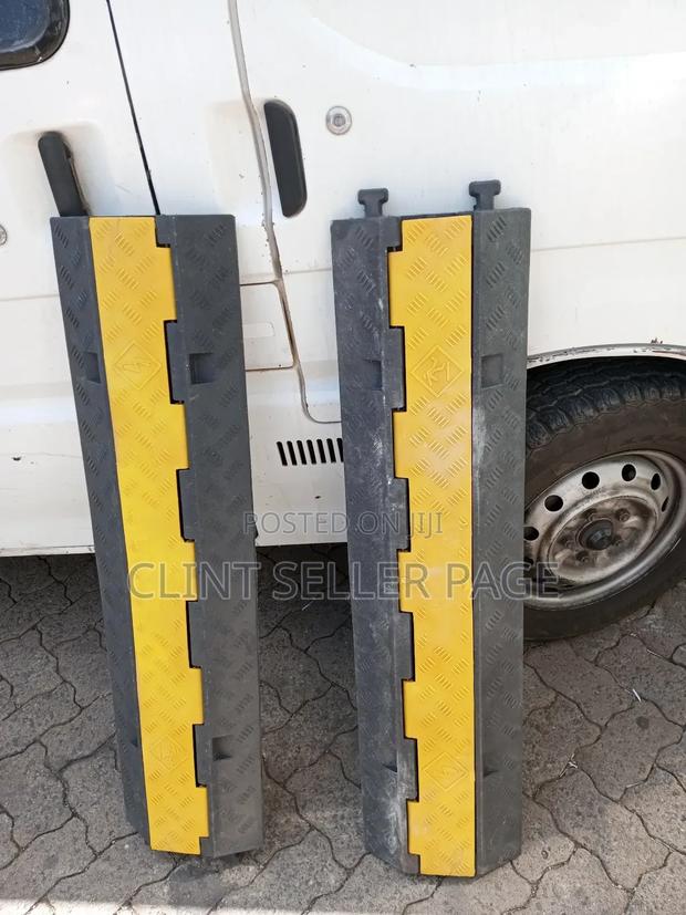 Two Channel Rubber Cable Protector/ Rubber Flow. - main view