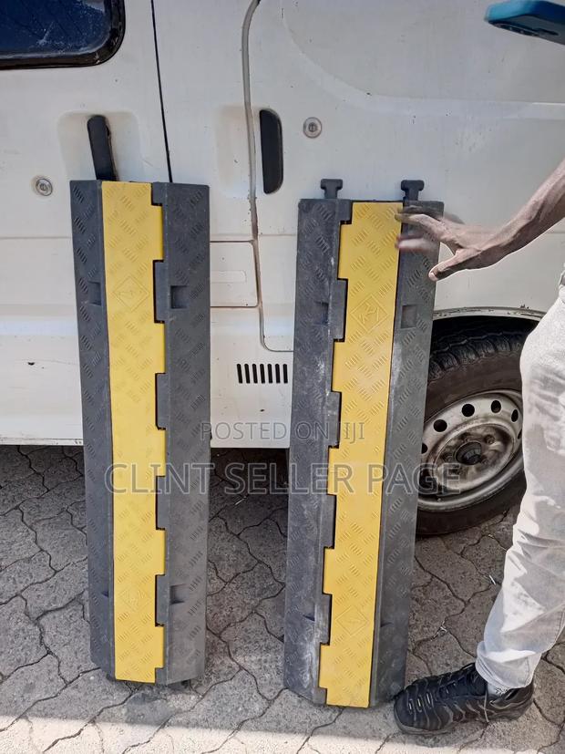 2 Channel Rubber Cable Protector/ Track Armor. - thumbnail 2