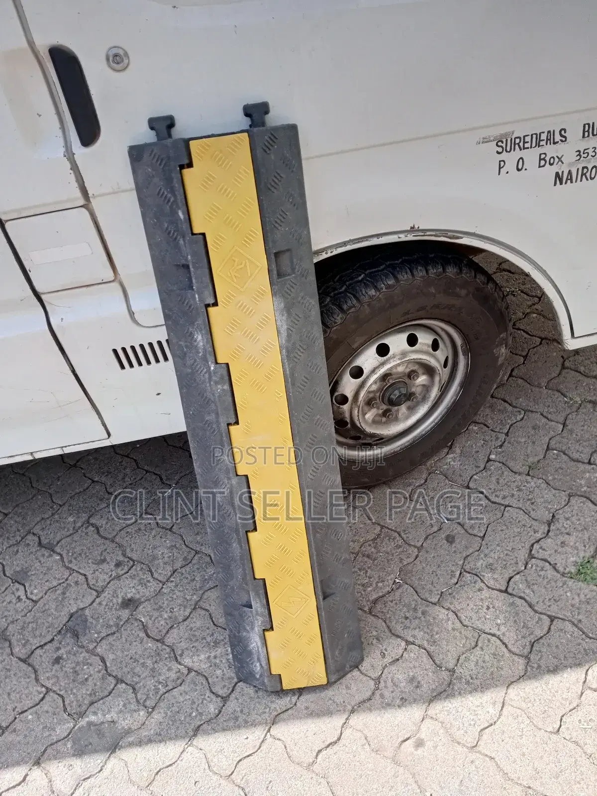 2 Channel Rubber Cable Protector/ Ramp Tuff.