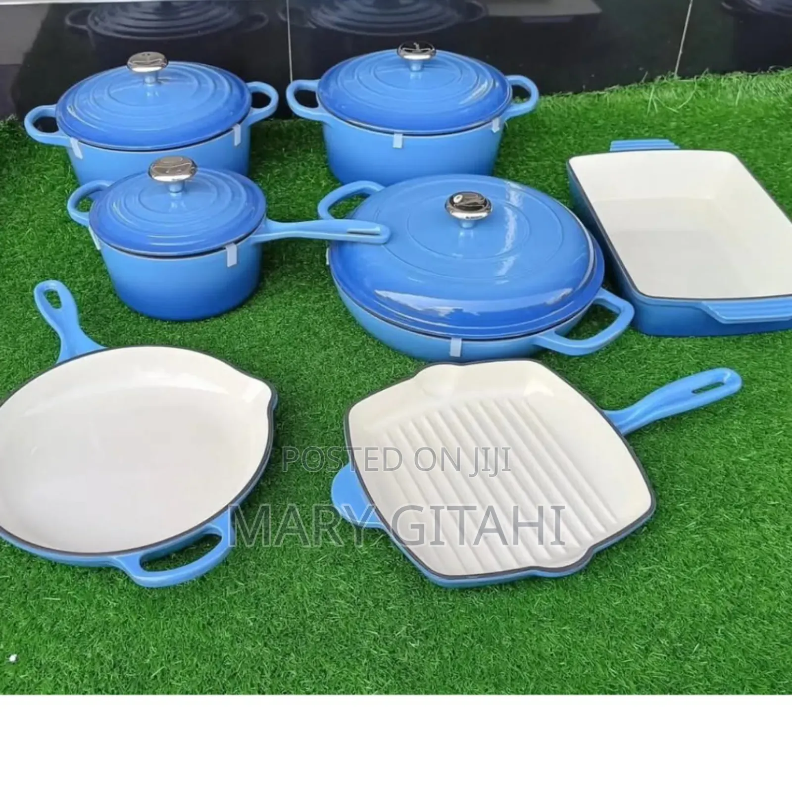 *Enamel Cast Iron Cooking Pots*""