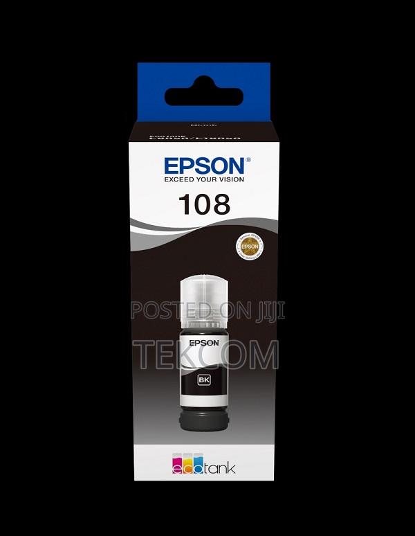 Epson 108 Black Ink - main view