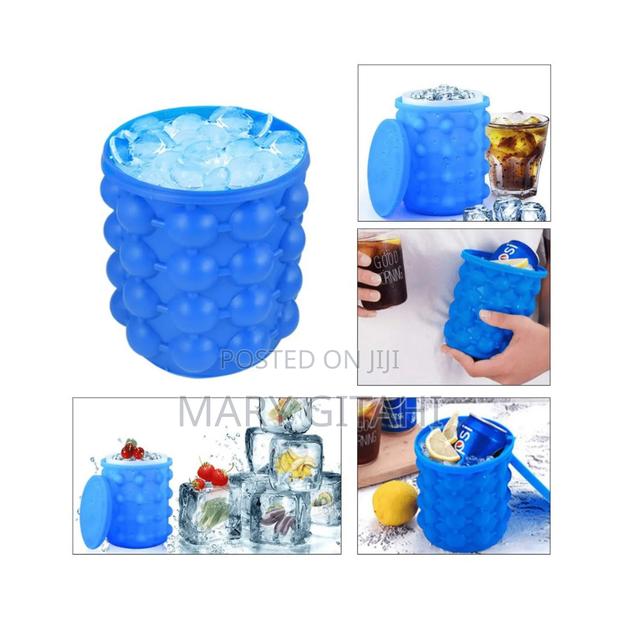 *Genie Silicon Ice Cube Maker at