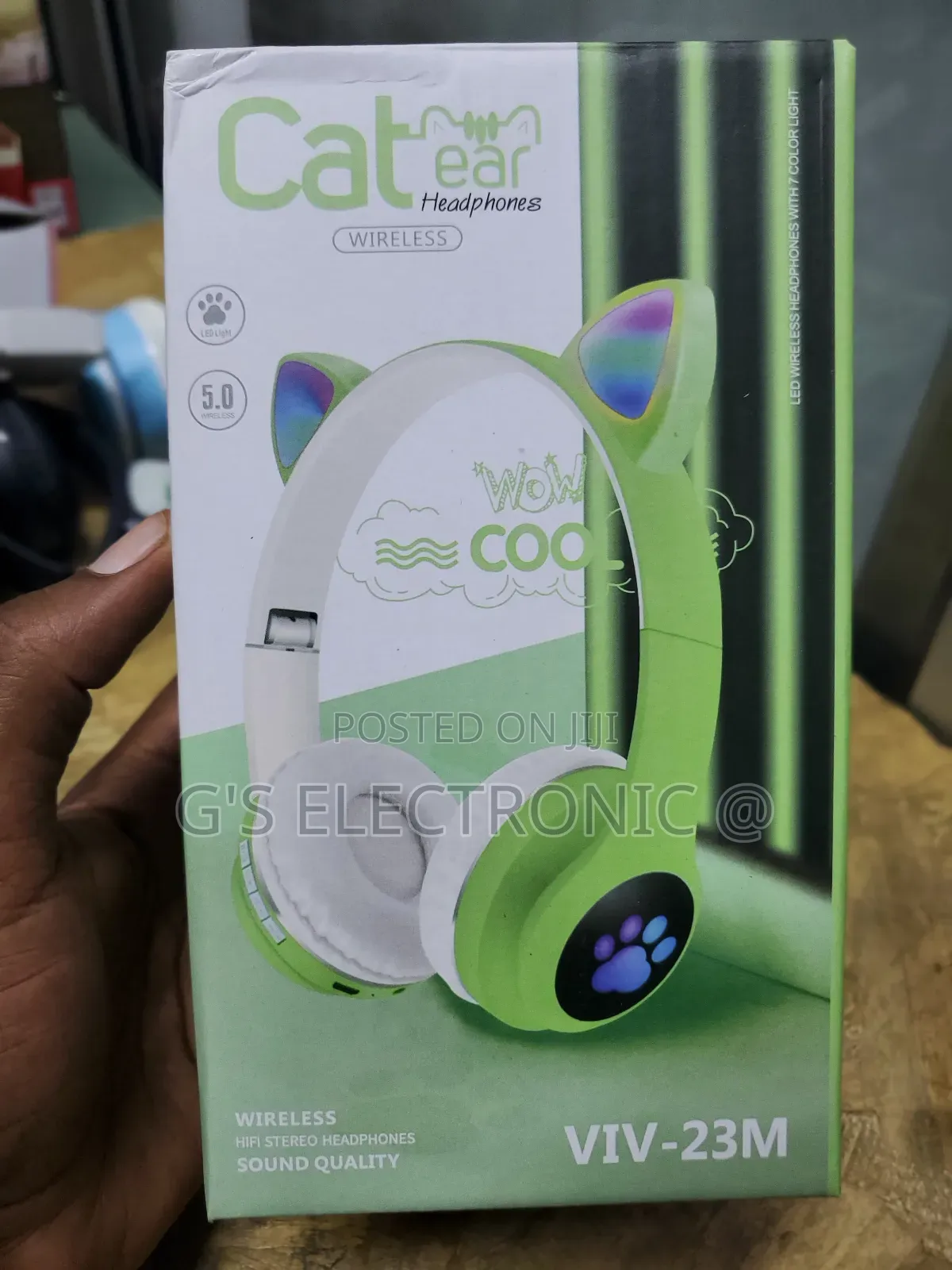 Kids Headphones/Green Color)