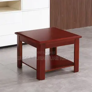 Coffee Tables: Office Conference Room Mahogany Coffee Table