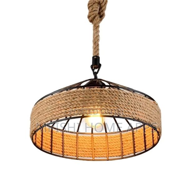 Hemp Rope Pendant Light 30cm - thumbnail 9
