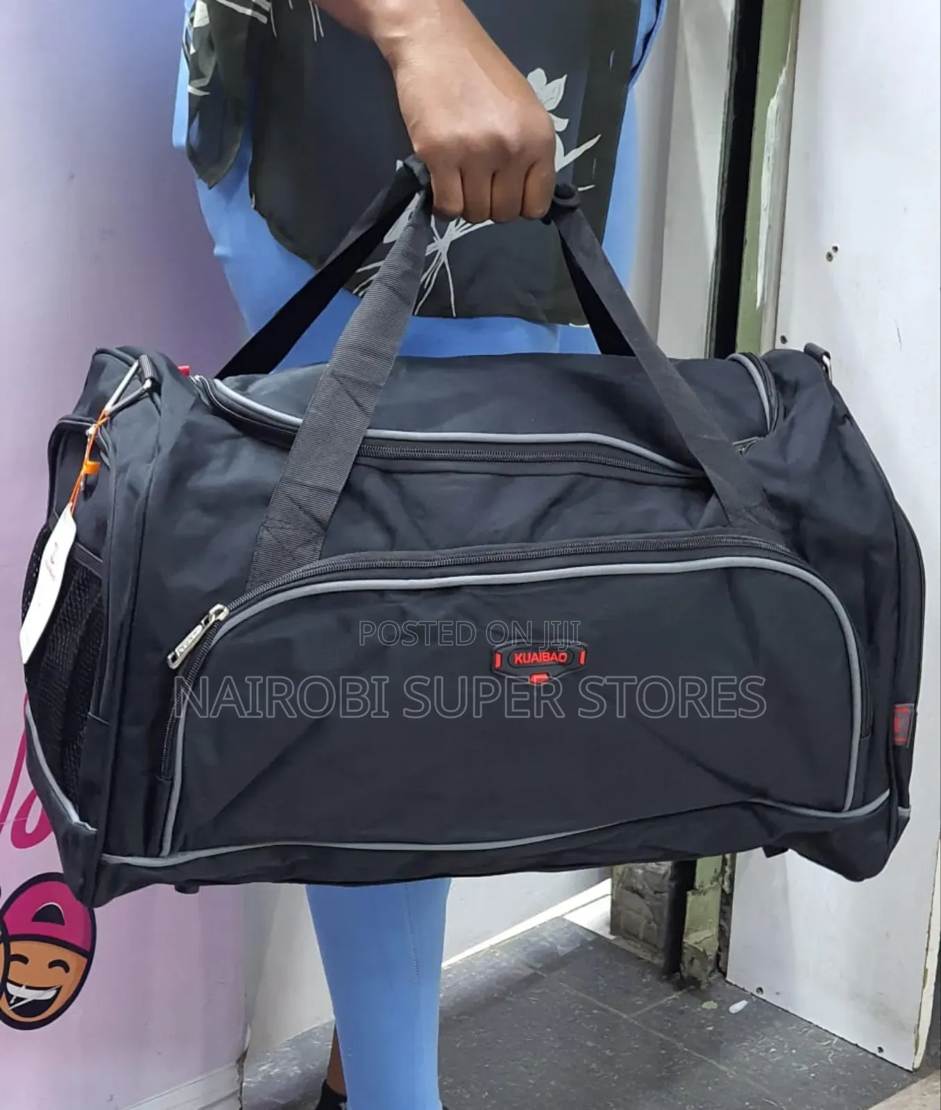 Heavy Canvas Travel Duffel Bag Medium Size