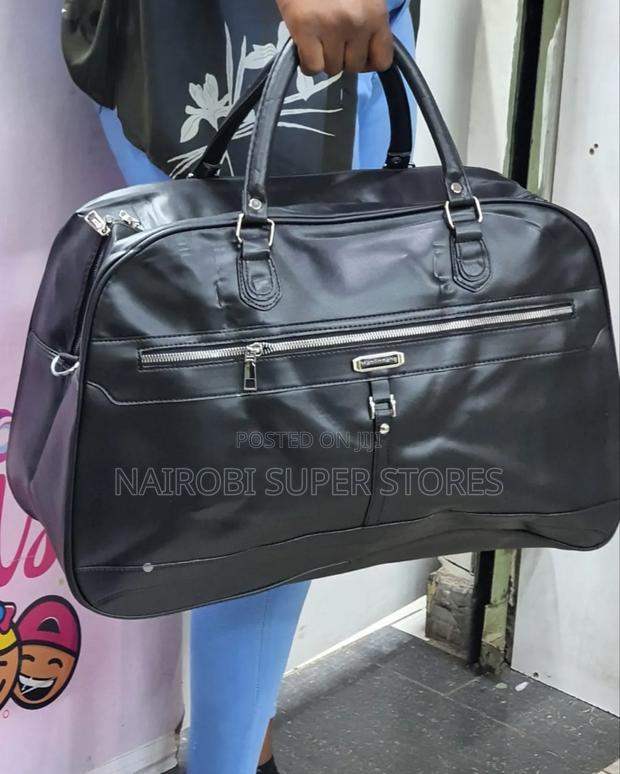 Heavy Canvas Travel Duffel Bag Medium Size - thumbnail 2