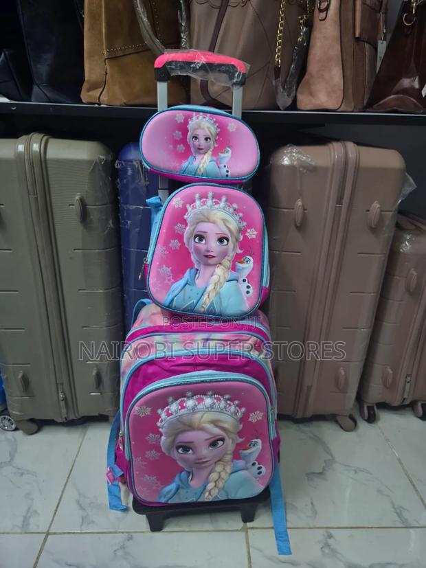 Frozen Elsa Trolley School Bag