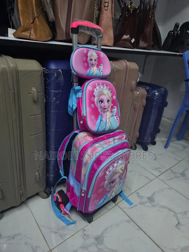 Frozen Elsa Trolley School Bag - thumbnail 2