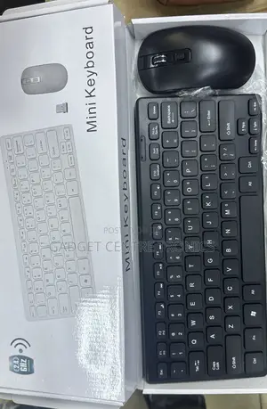 Mini Wireless Keyboard With Mouse