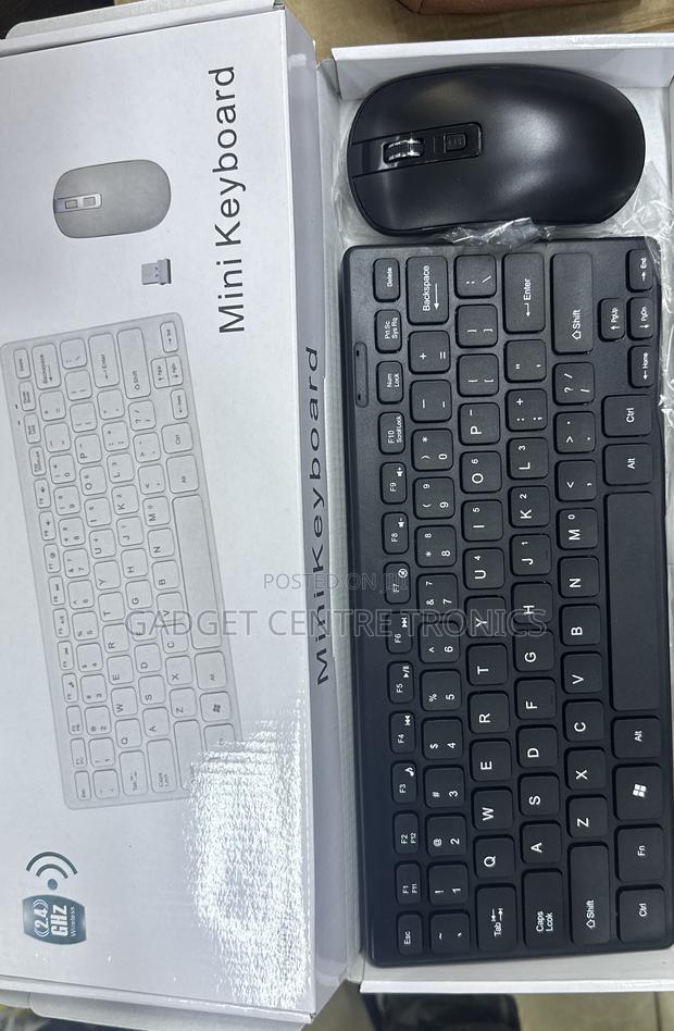 Mini Wireless Keyboard With Mouse