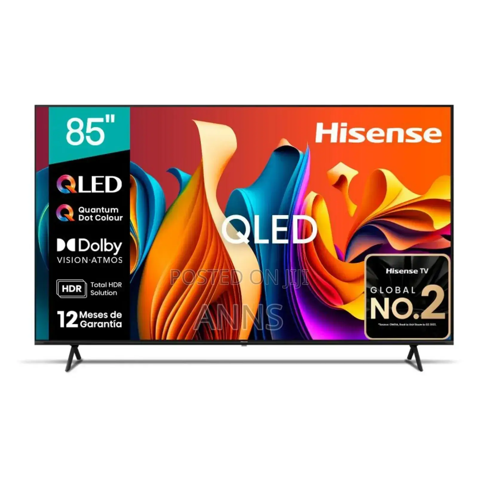 Hisense 85" Qled Smart Frameless Television